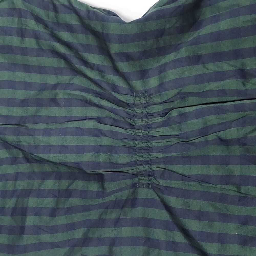 Converse Ruffled Striped Button Down Top - Picture 14 of 17